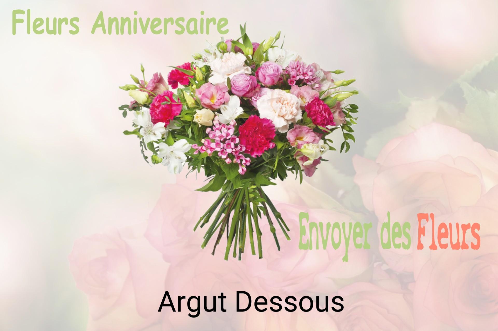 Bouquet de fleurs d’anniversaire livré à Argut-Dessous